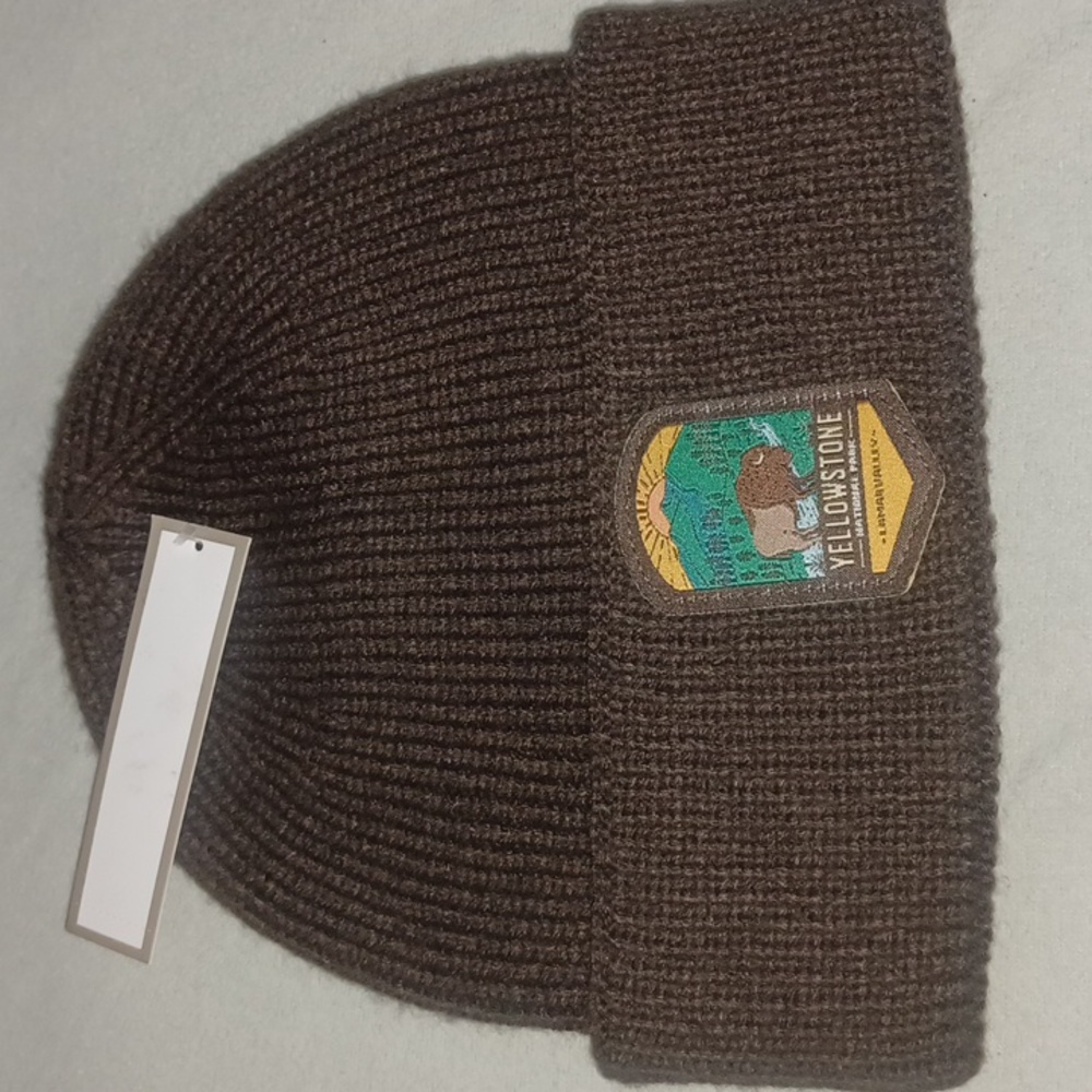2 for $15 "Yellowstone" Landmark patch solid beanie
